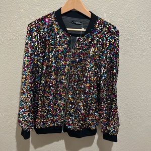 Taylor Swift inspired sequin jacket
